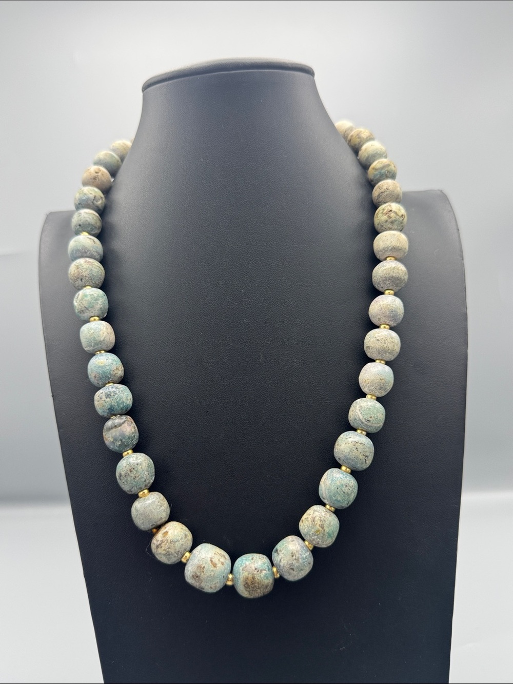 Natural Stone Beaded Necklace
